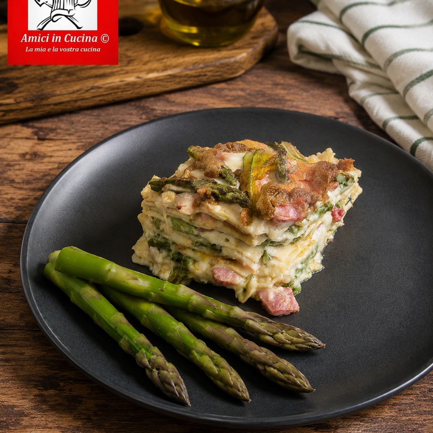 Lasagna con Asparagi e Scamorza | Ricetta Cremosa e Gustosa episode artwork