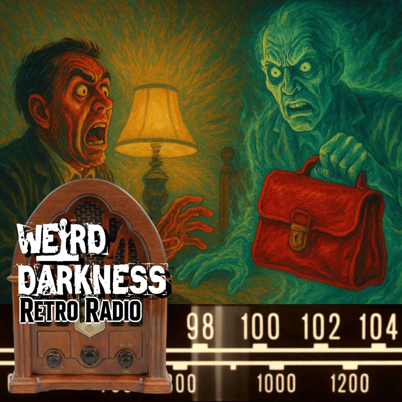 THE GHOST AND THE SCARLET SATCHEL: He Died With a Secret – And Returned With a Vengeance!