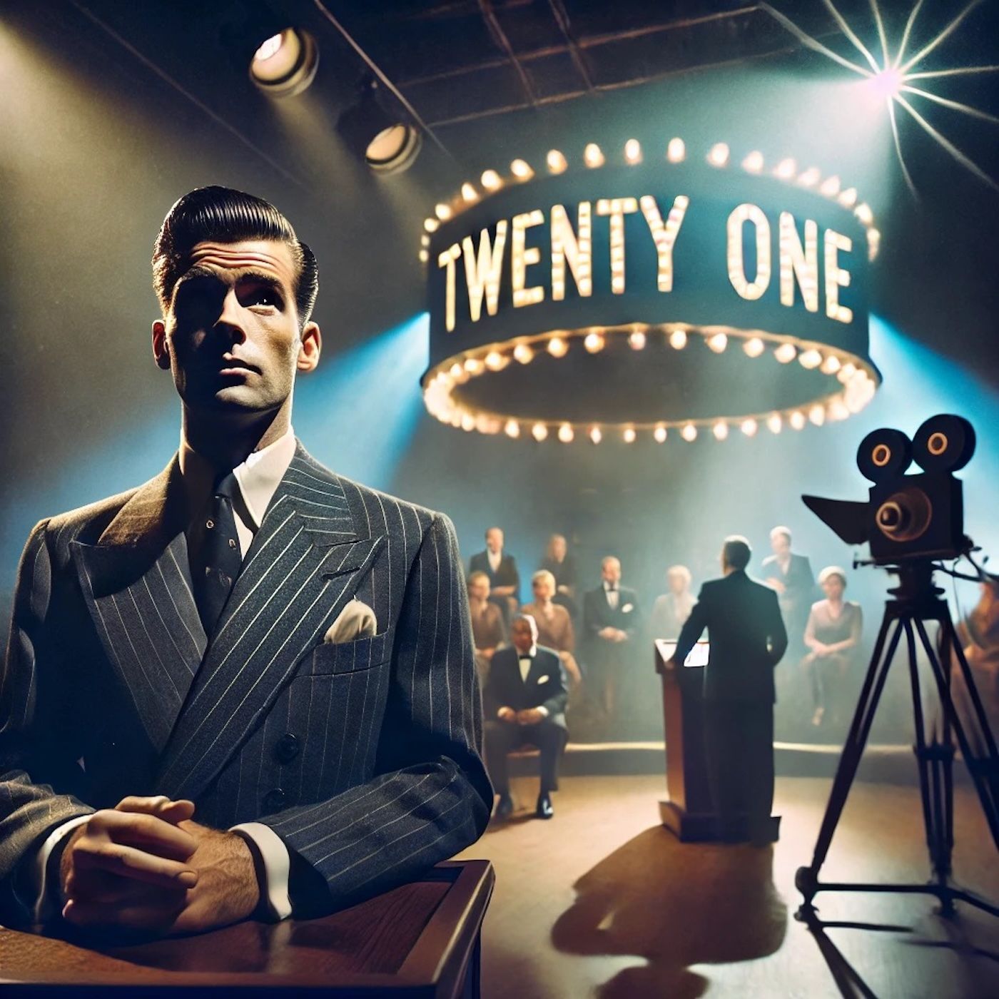 "Cheating on a quiz show? That's sort of like plagiarizing a comic strip." episode artwork