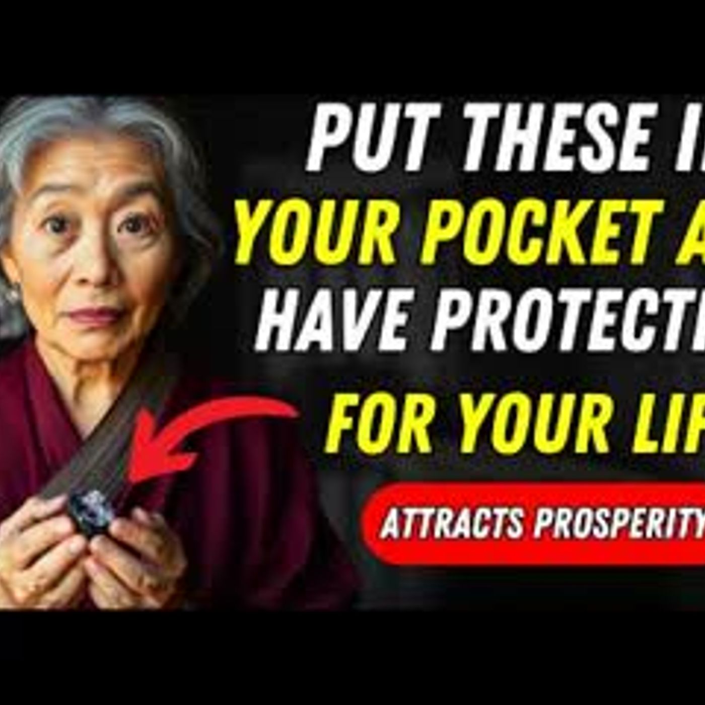 PUT THIS IN YOUR POCKET AND EVIL and ENVY have no power over YOU   Buddhist Teachings