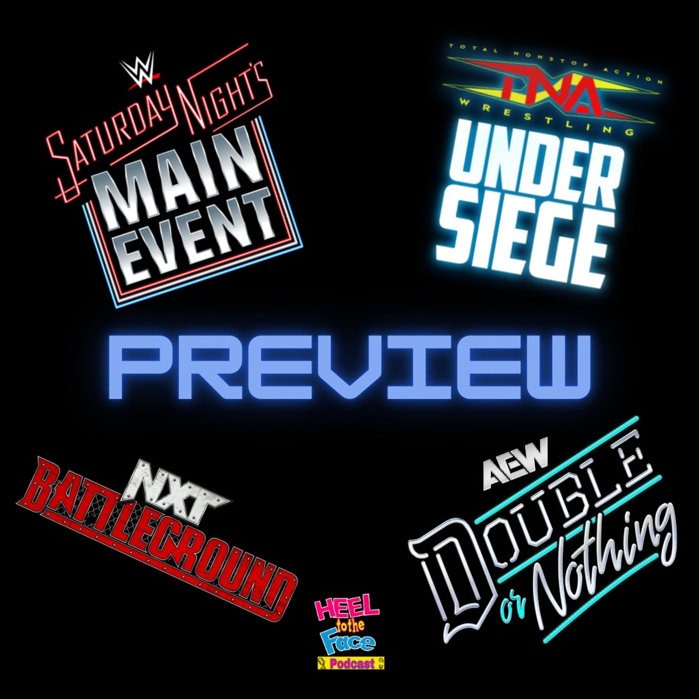 We Preview ALL the big Pro Wrestling Events this weekend.
