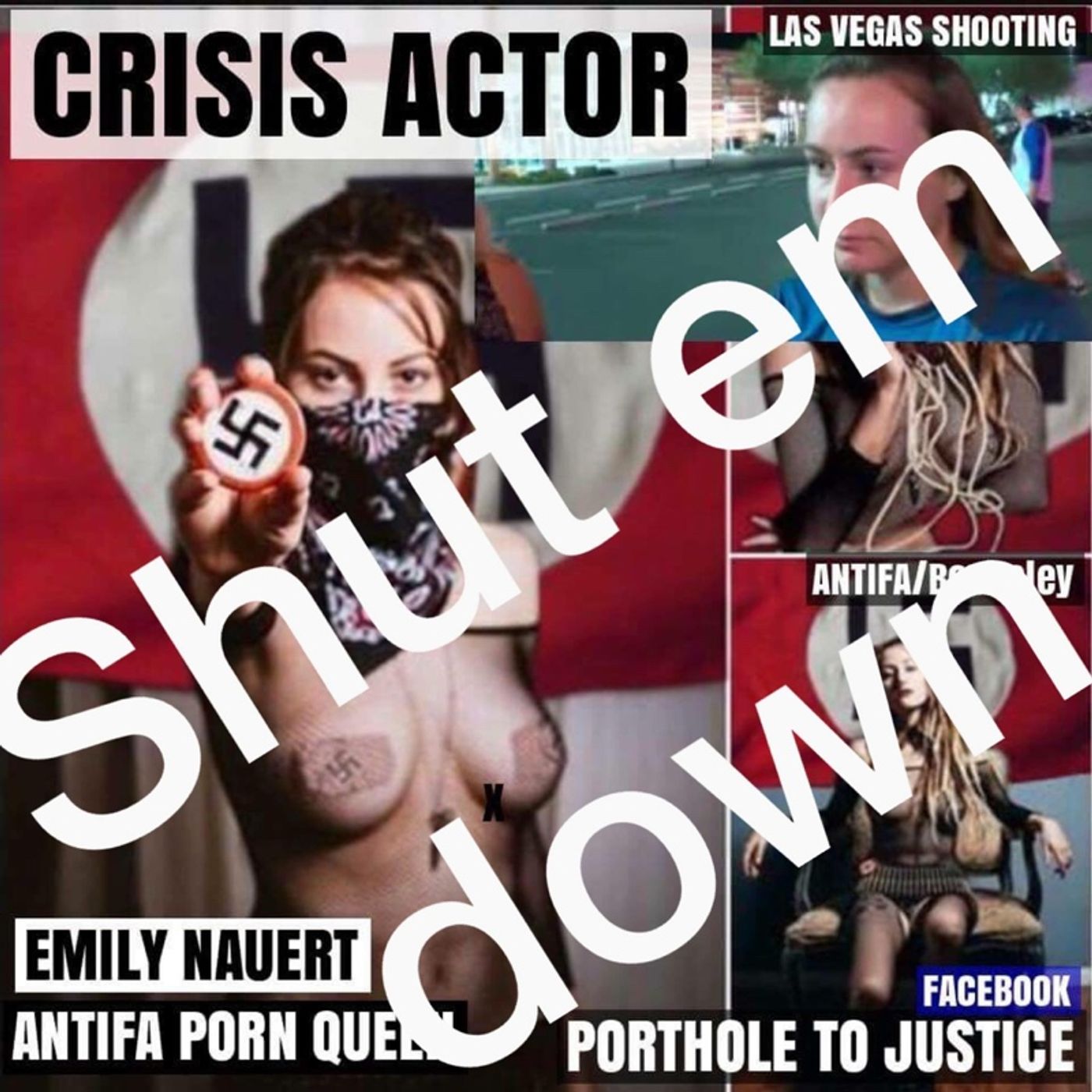Antifa Nov 4th Guest Frankie of Awakened individuals show episode artwork