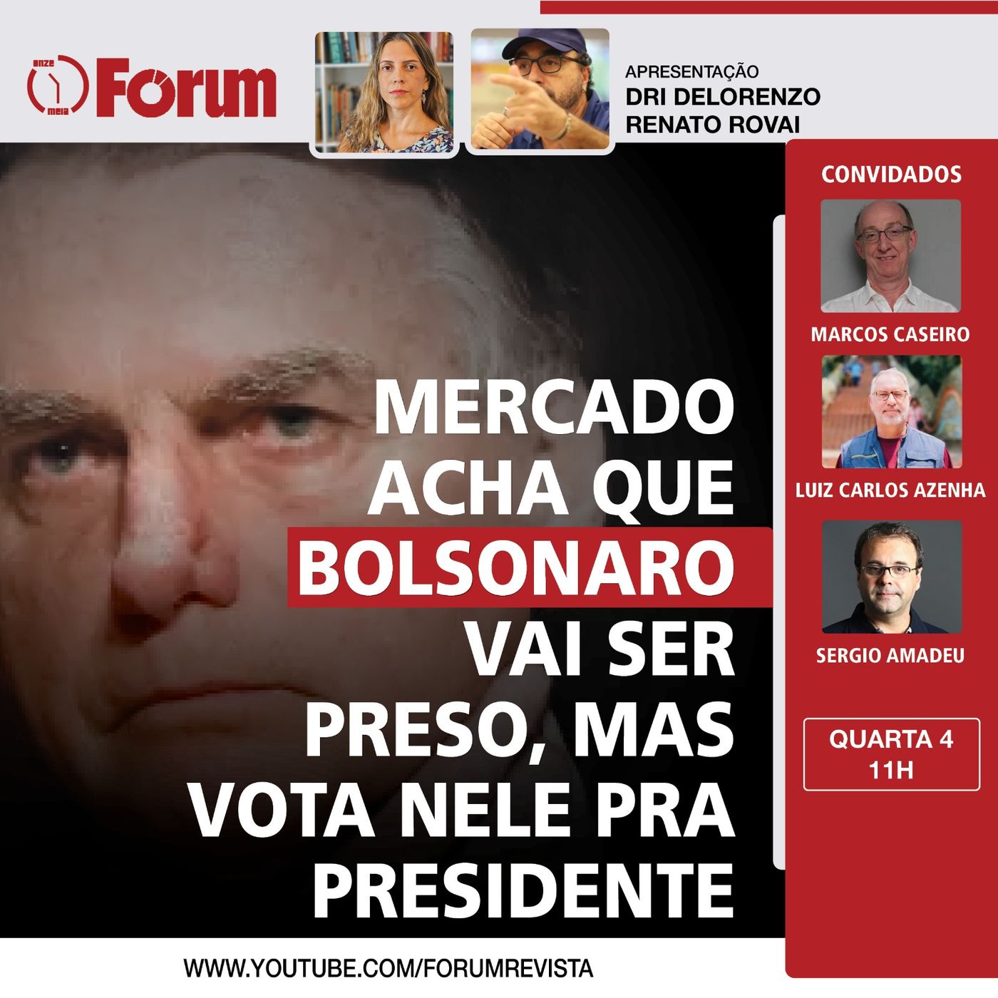 Mercado acha que BOLSONARO VAI SER PRESO | Barbárie em SP: quem é o homem jogado da ponte pela PM episode artwork