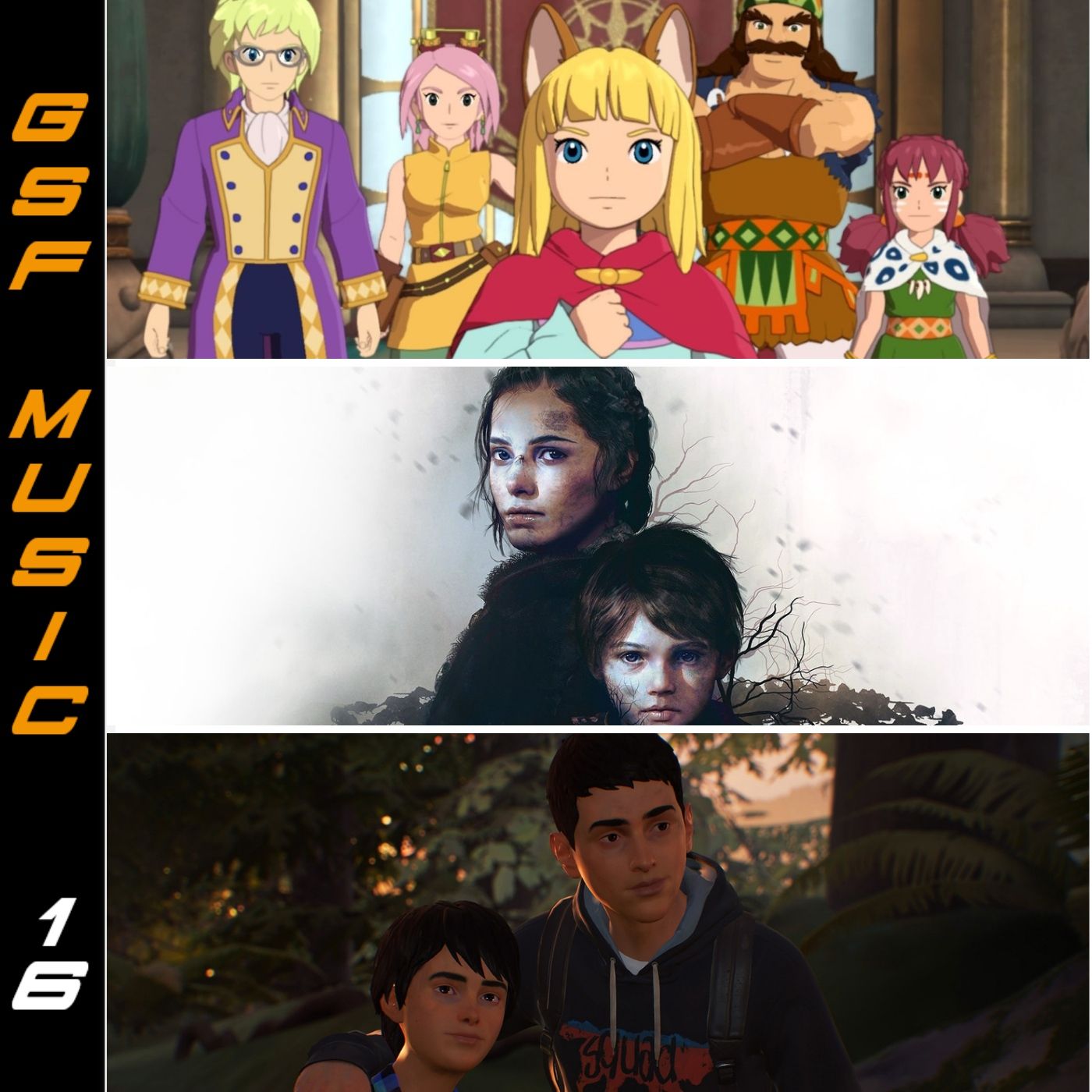 GSF MUSIC 16 - Ni no Kuni 2, A Plague Tale: Innocence y Life is Strange 2 episode artwork