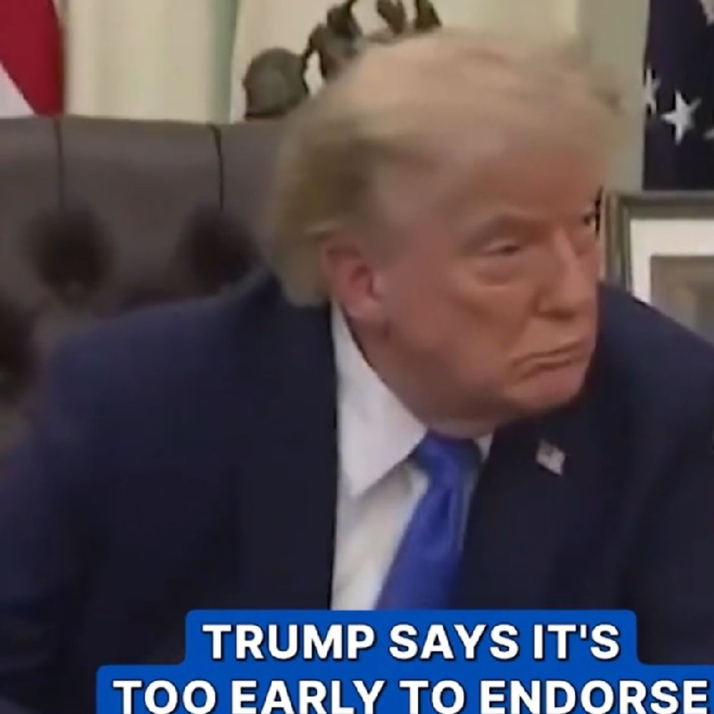 Donald Trump refused to publicly endorse JD Vance for president in episode artwork