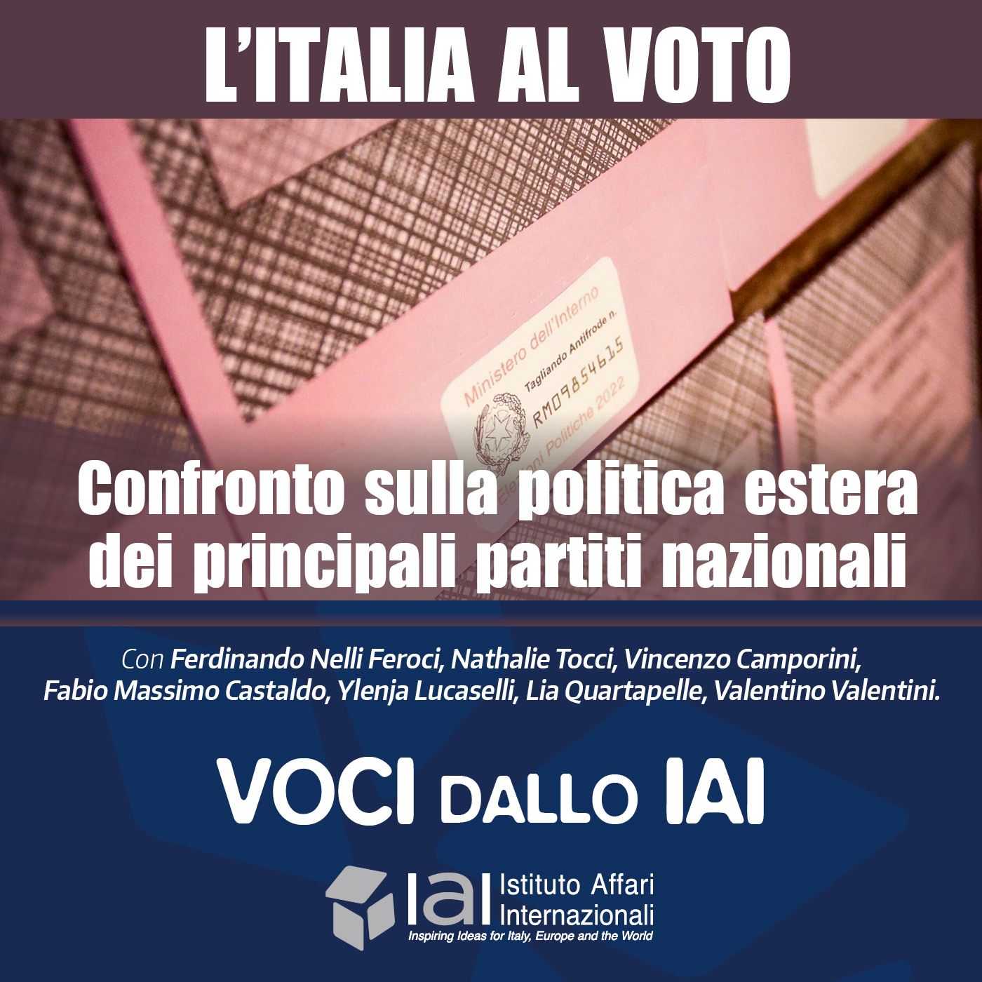 Voci dallo IAI - Istituto Affari Internazionali