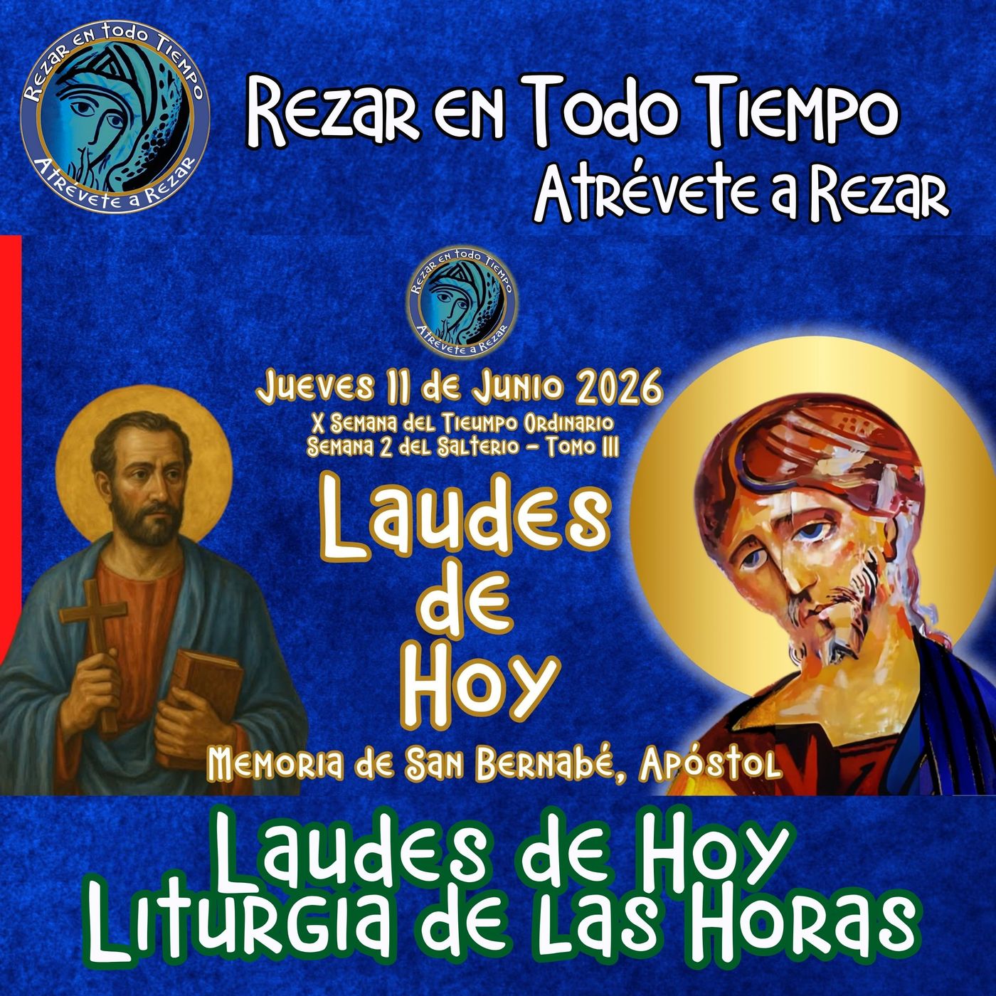 Laudes del día de hoy, Jueves 11 de Junio 2026 ✟ Liturgia de las Horas episode artwork