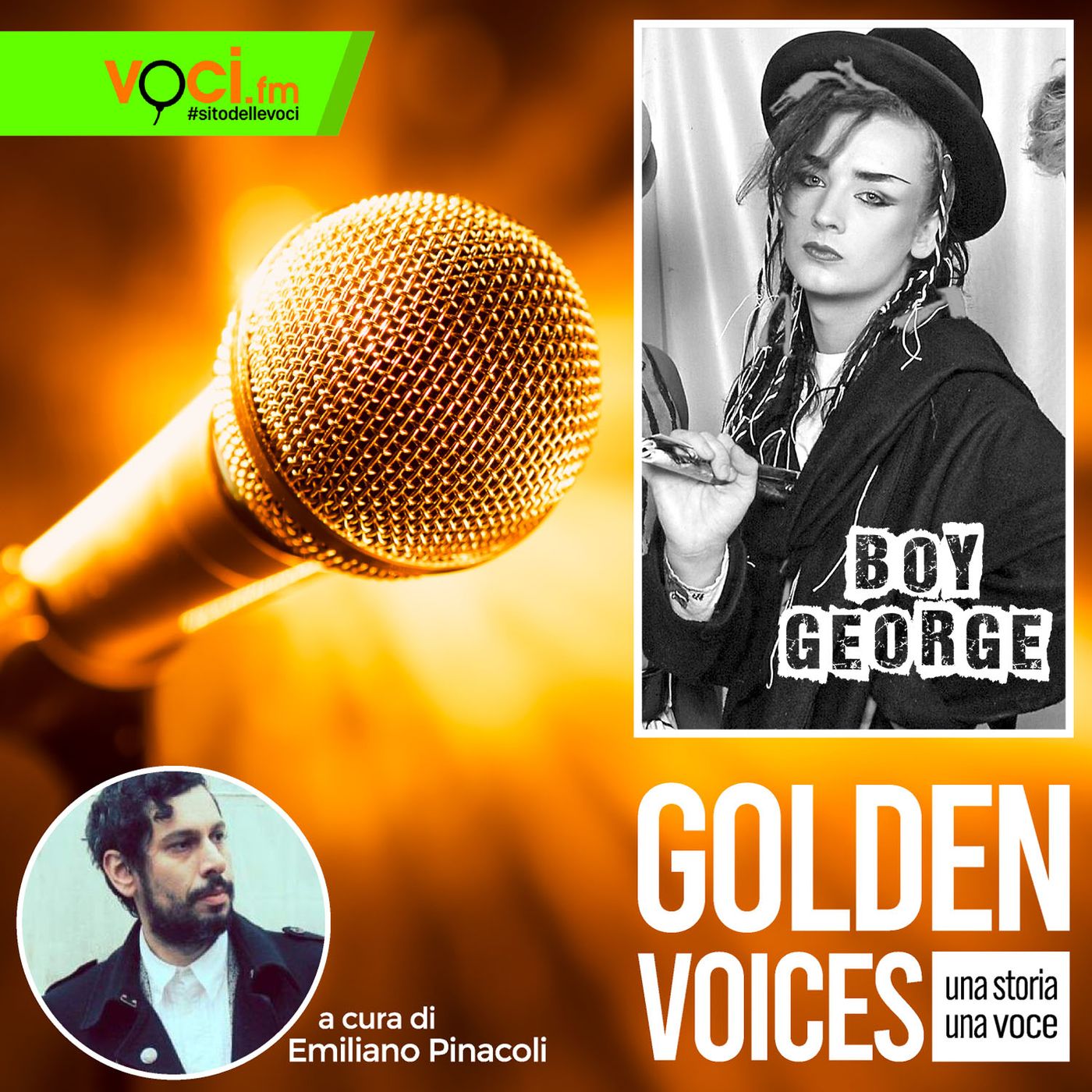 GOLDEN VOICES: Boy George - clicca play e ascolta il podcast episode artwork