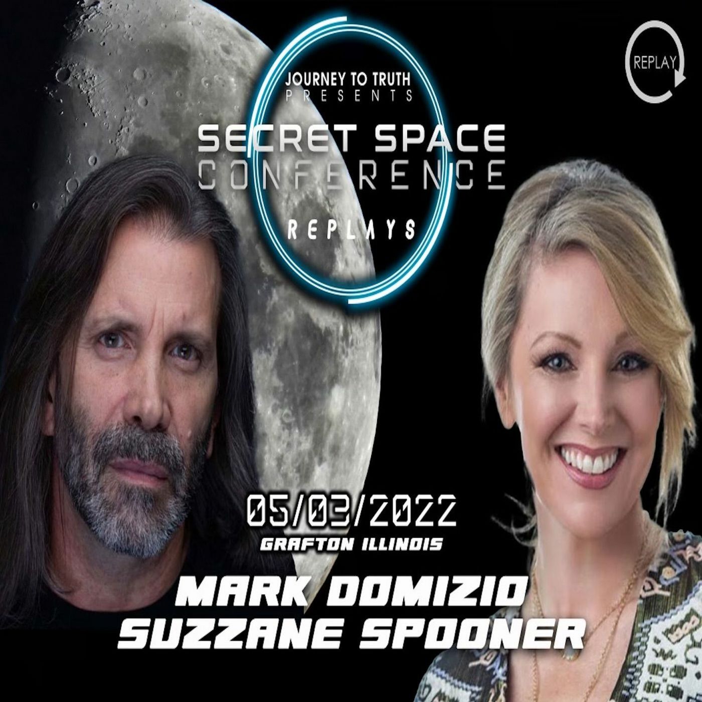 Mark Domizio and Suzanne Spooner - Secret Space Conference - 5/3/22