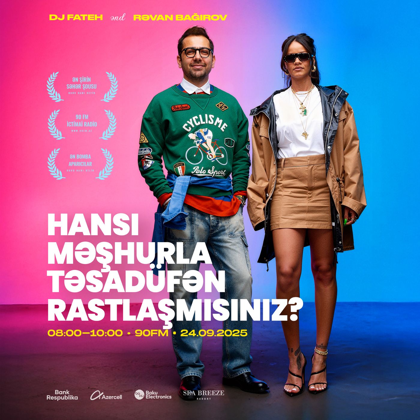 Hansı məşhurla təsadüfən rastlaşmısınız? 24.09.2025