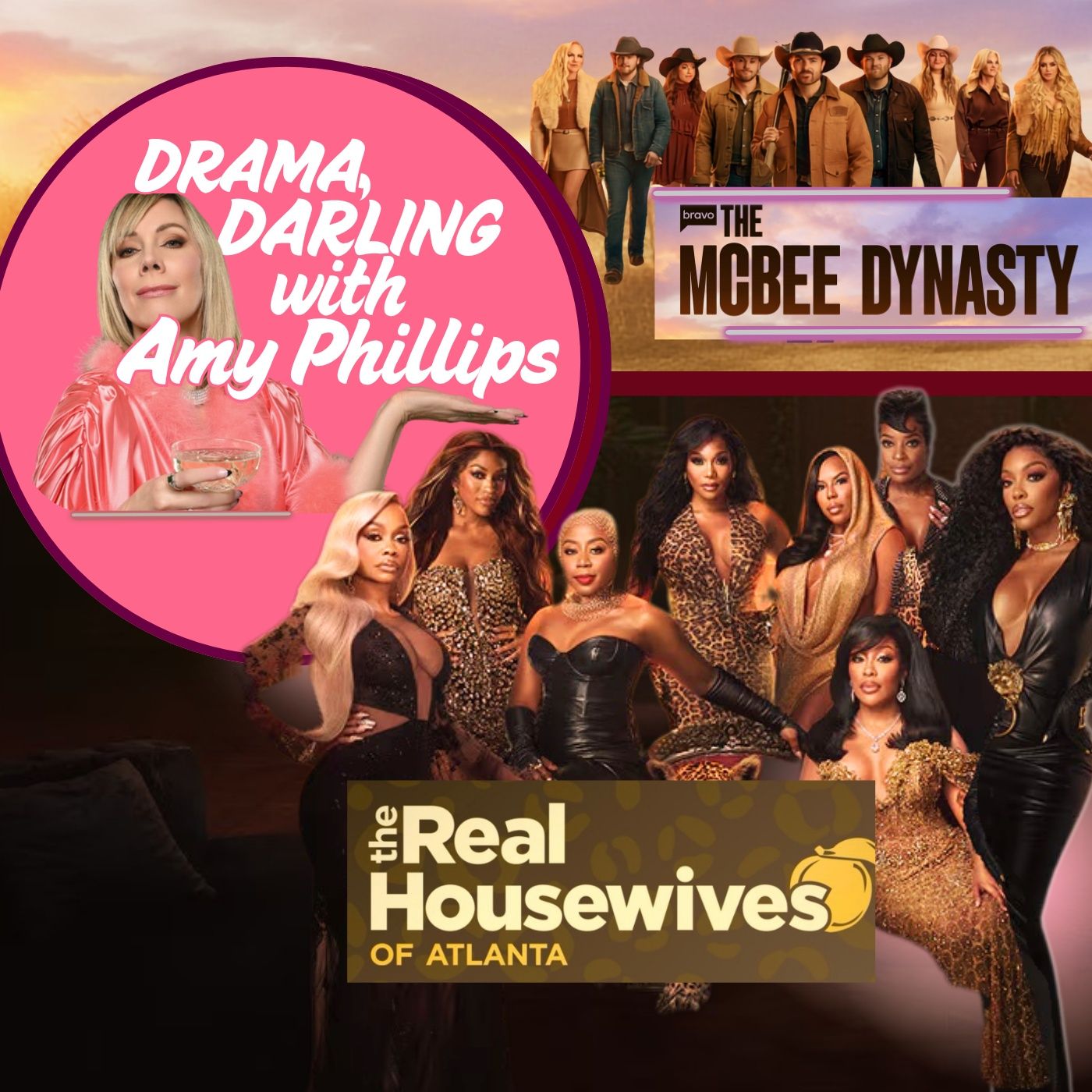 🐂 McBee Dynasty Mayhem + 🍑 RHOA Reunion Part 1: Coodles, Tallowmania, Phaedra's Agenda and Off-Camera Feuds episode artwork