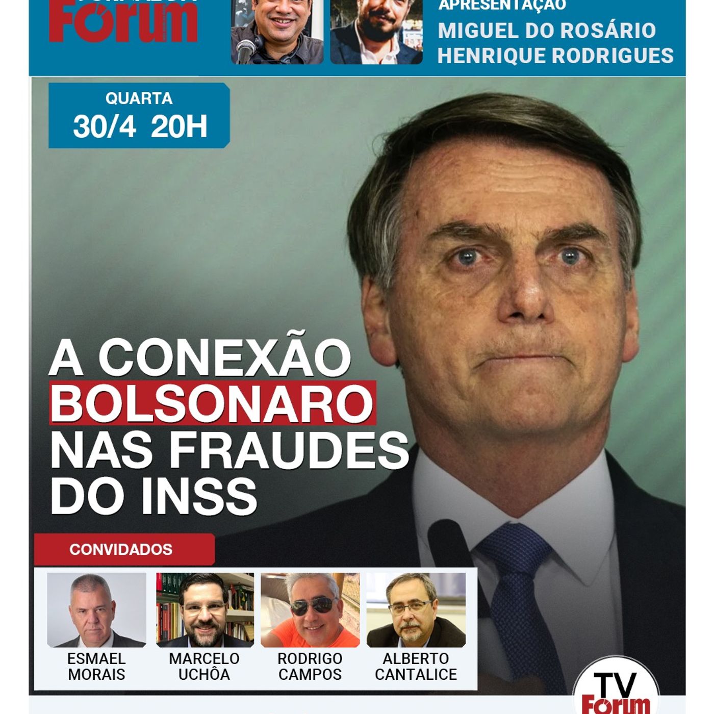 As ligações do governo Bolsonaro com as fraudes do INSS | Gleisi defende Lupi | 30.04.25 episode artwork