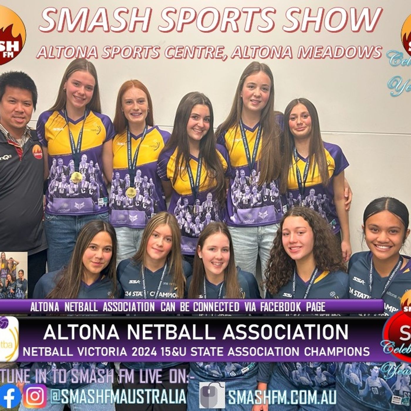 SSS10THYR: Altona Netball NV24 15&U State Association Championship Interviews 280824