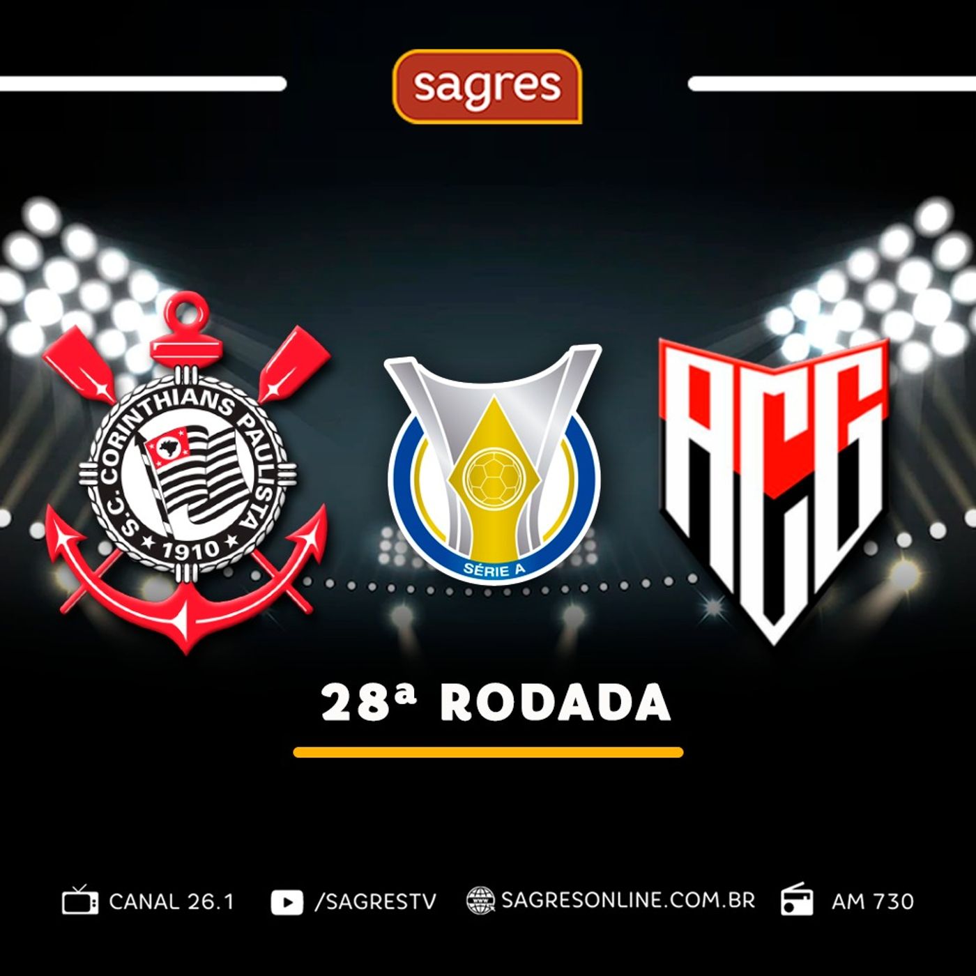 Série A 2022 #28 - Corinthians 2x1 Atlético-GO, com José Carlos Lopes episode artwork