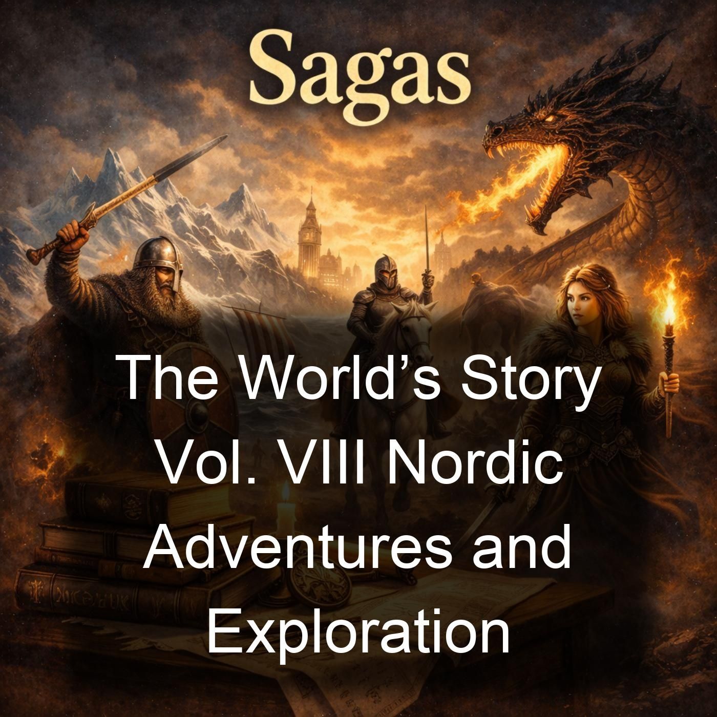 The World’s Story Vol. VIII Nordic Adventures and Exploration cover art