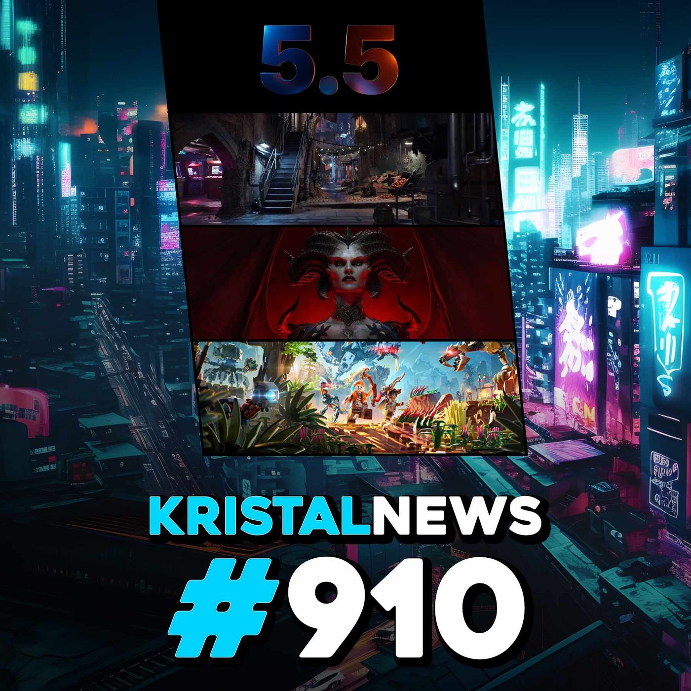 IL NUOVO UNREAL ENGINE 5.5 (e qualche info sul 6) | RIVOLUZIONE su DIABLO 4 ▶ #KristalNews 910 episode artwork