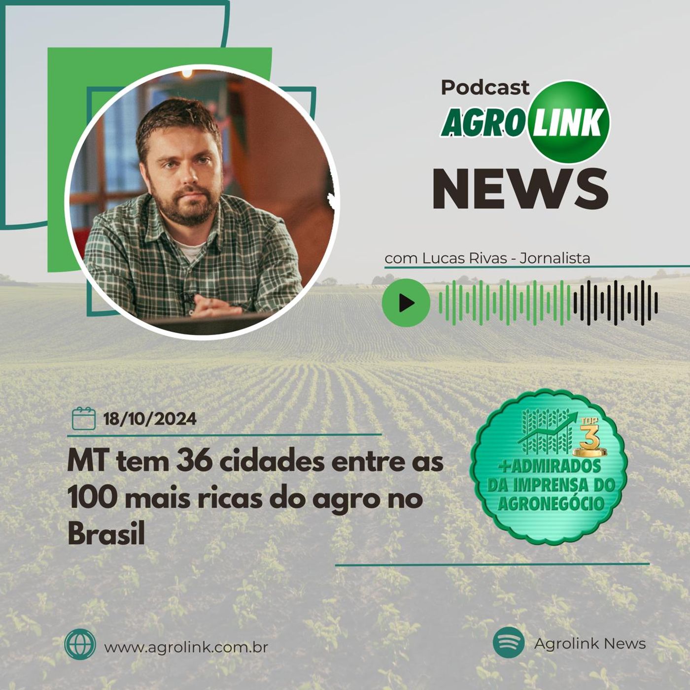 Produção mundial de soja deve aumentar em 7% na próxima safra episode artwork