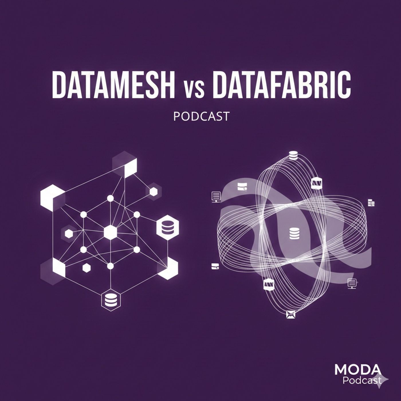 046 - DataMesh vs DataFabric episode artwork