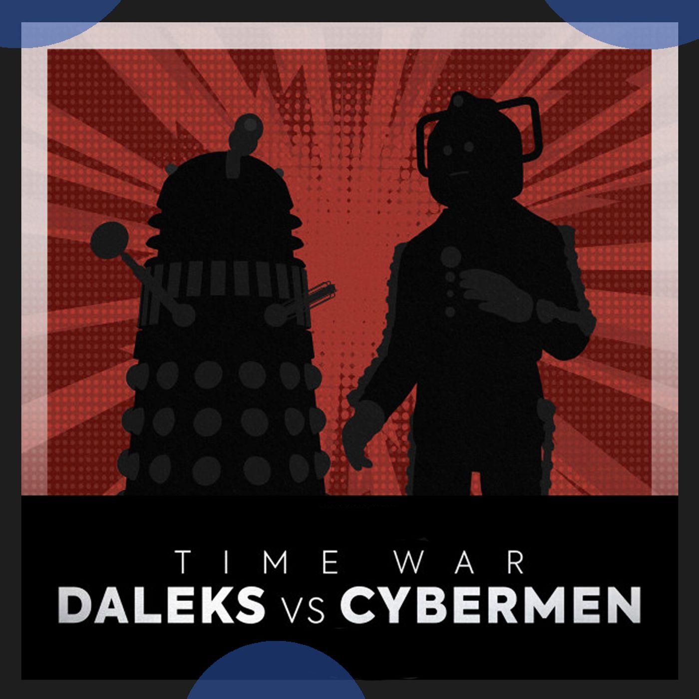 Time War Daleks vs Cybermen Announcement episode artwork