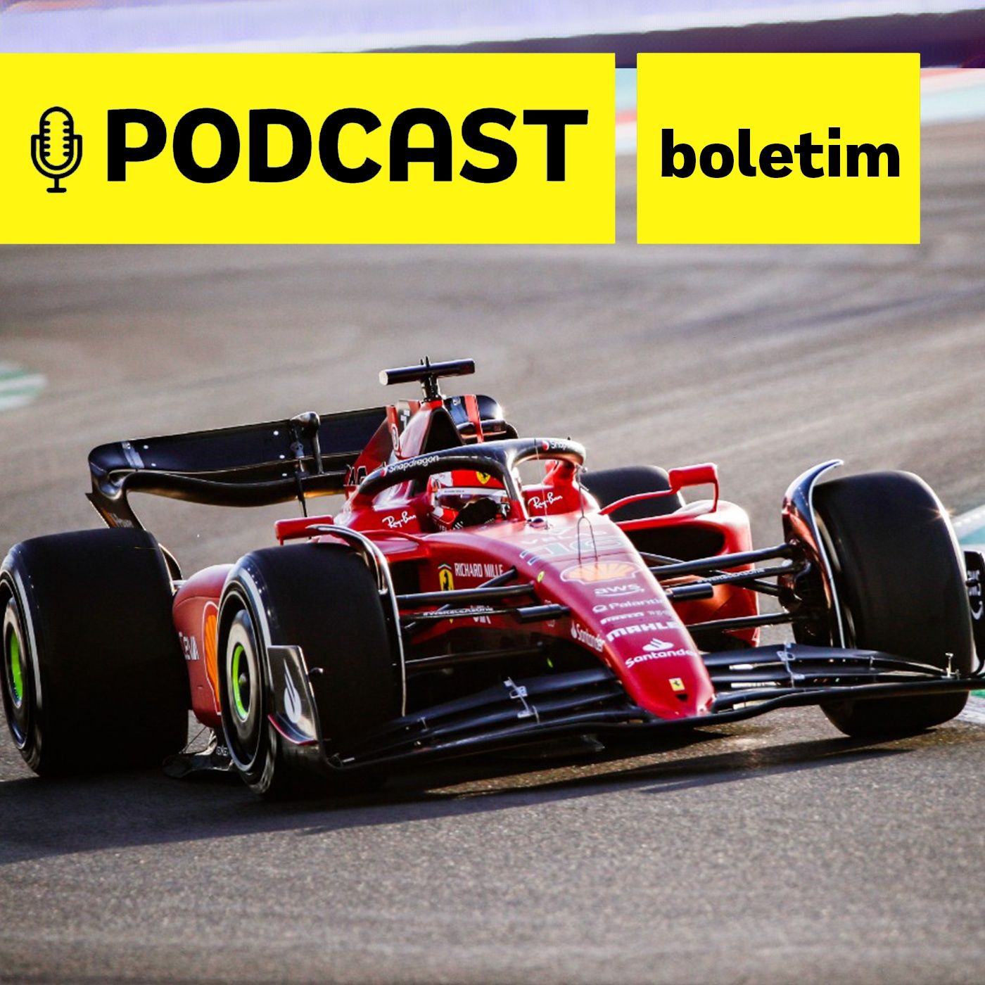 Podcast - Boletim: Leclerc lidera, mas Verstappen 'celebra' TLs na Arábia Saudita episode artwork