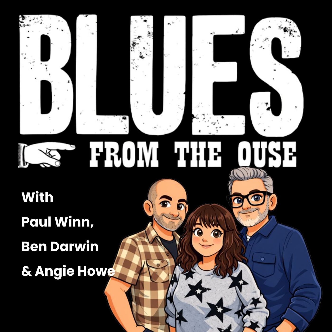 Blues From The Ouse with Paul Winn, Ben Darwin and Angie Howe.