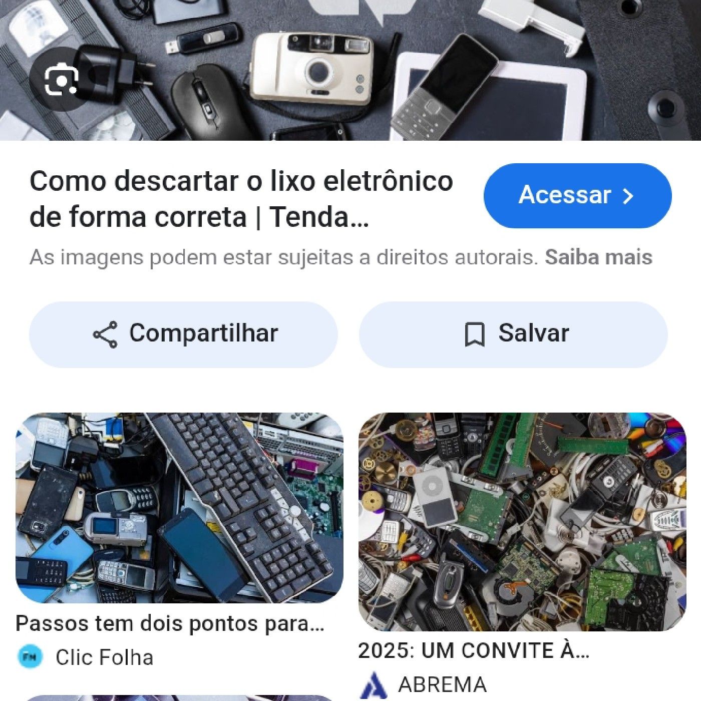 o lixo eletrônico