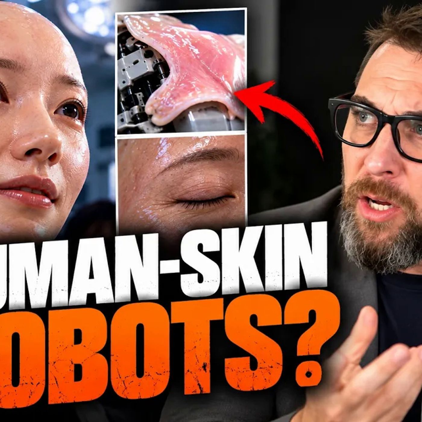 AI, Human-Skin Robots, and the Tower of Babel: Have We Gone Too Far? | RICHARD REACTS episode artwork