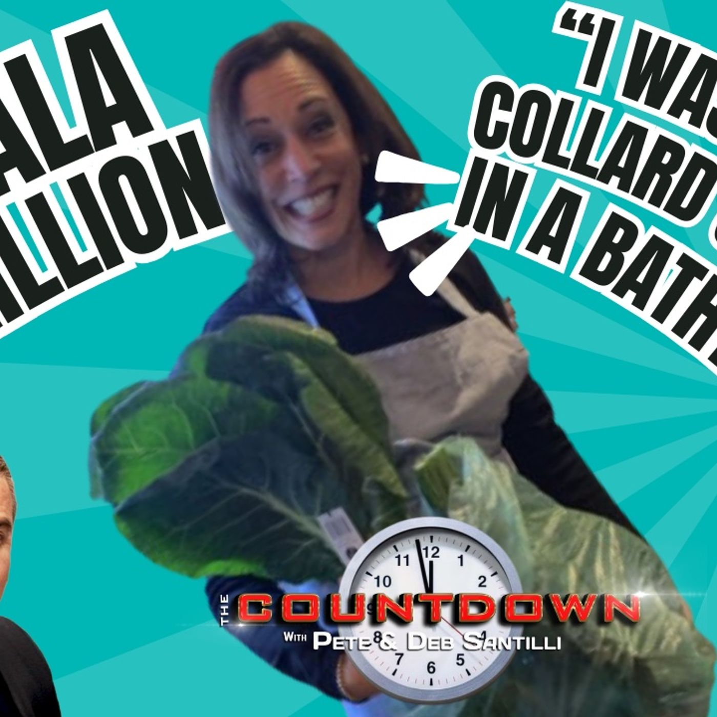 Kamala Kamillion: “I washed my collard greens in a bathtub” [The Pete Santilli Show #4211-8AM] episode artwork