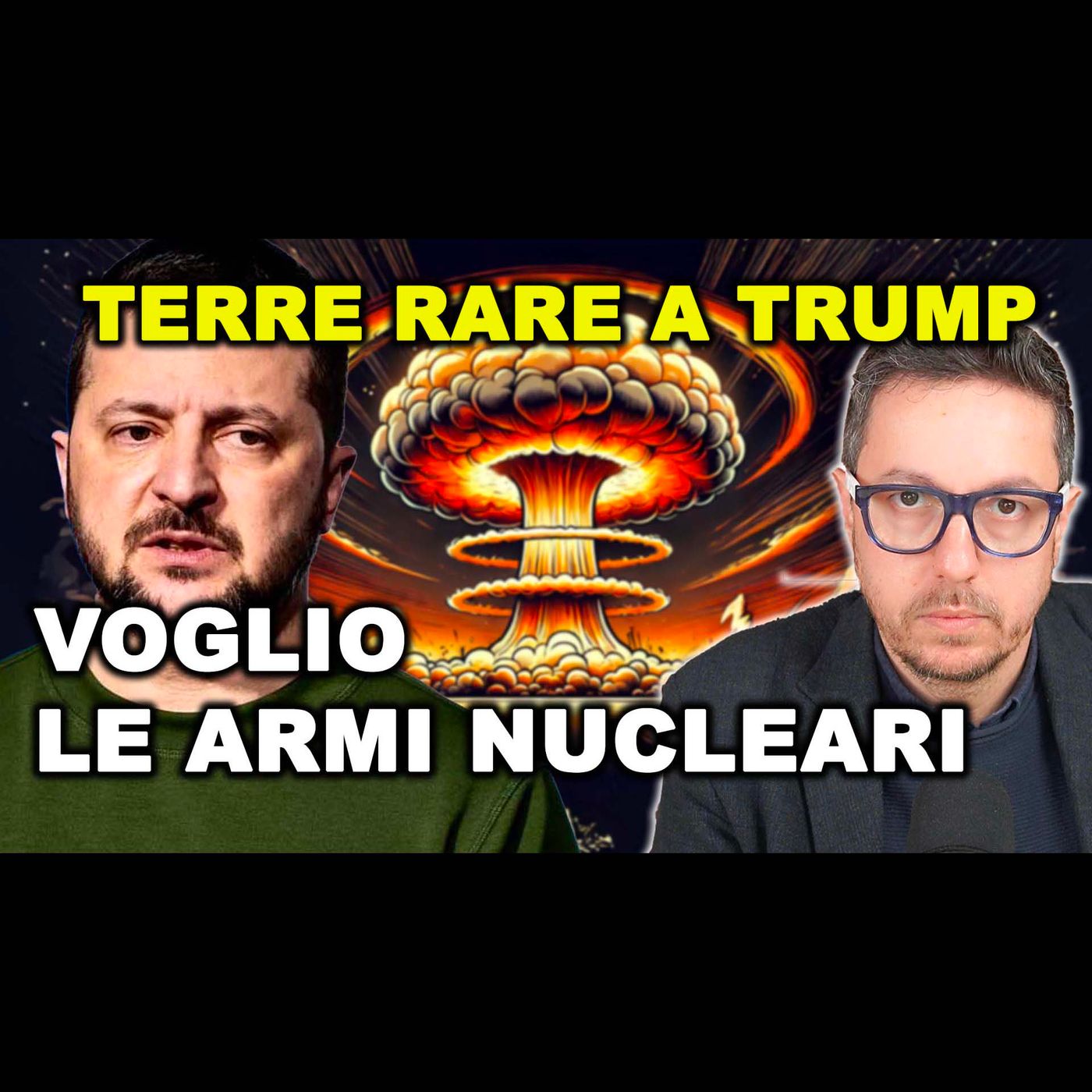 ZELENSKY SVENDE l’ucraina a TRUMP in cambio delle armi | Chiede eserciti NATO e ordigni NUCLEARI
