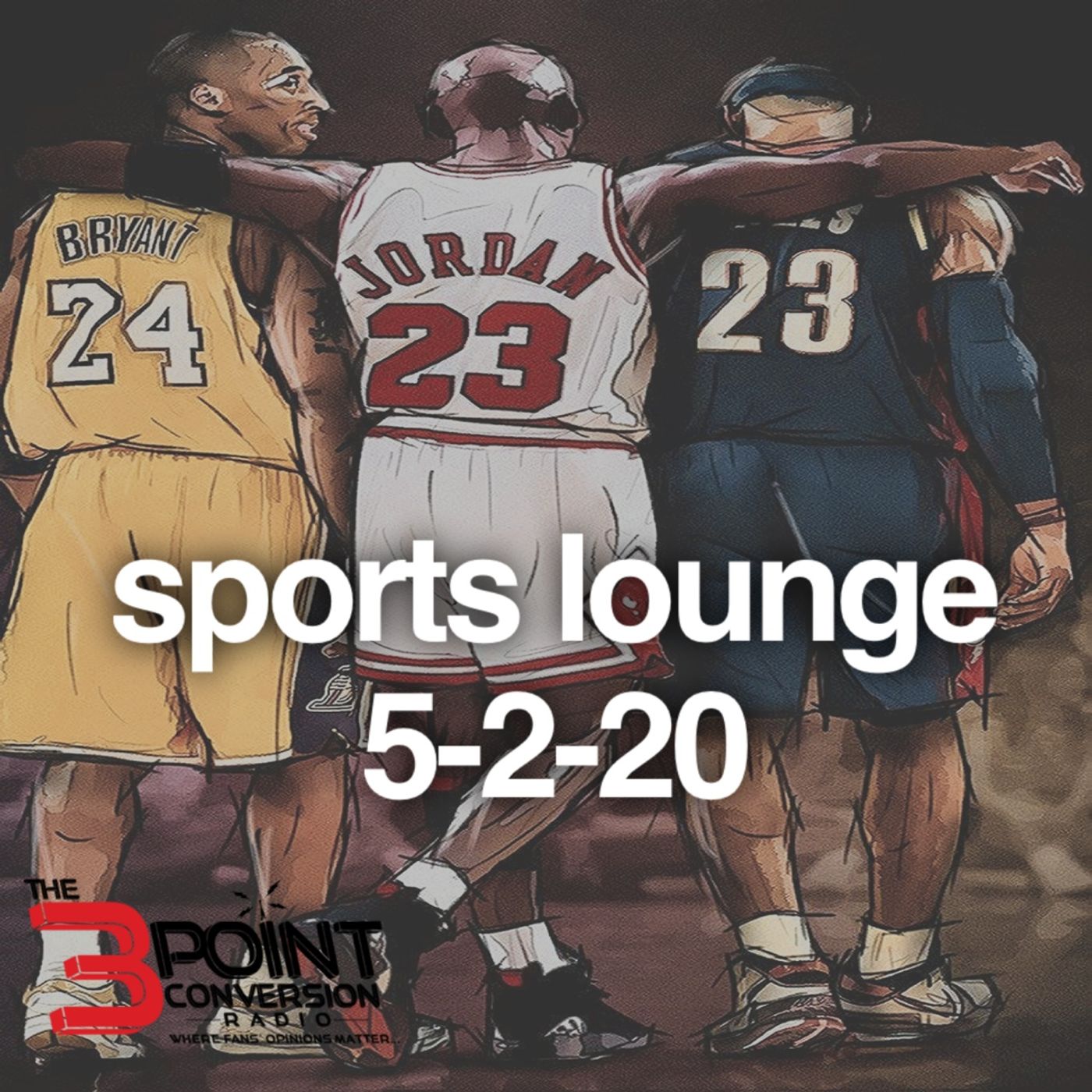 The 3 Point Conversion Sports Lounge- Is  Kobe Disrespected, Who's The Biggest Sports Figure In Atlanta (Doug Stewart), G League or NCAA episode artwork