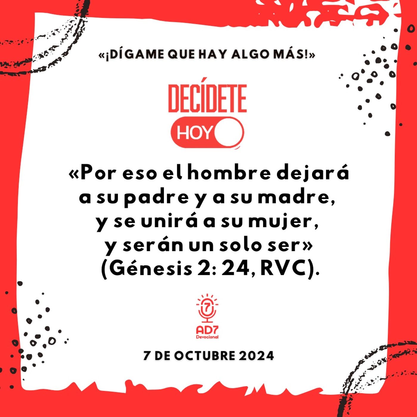 «¡Dígame que hay algo más!» | Devocional de Jóvenes | 7 de octubre 2024