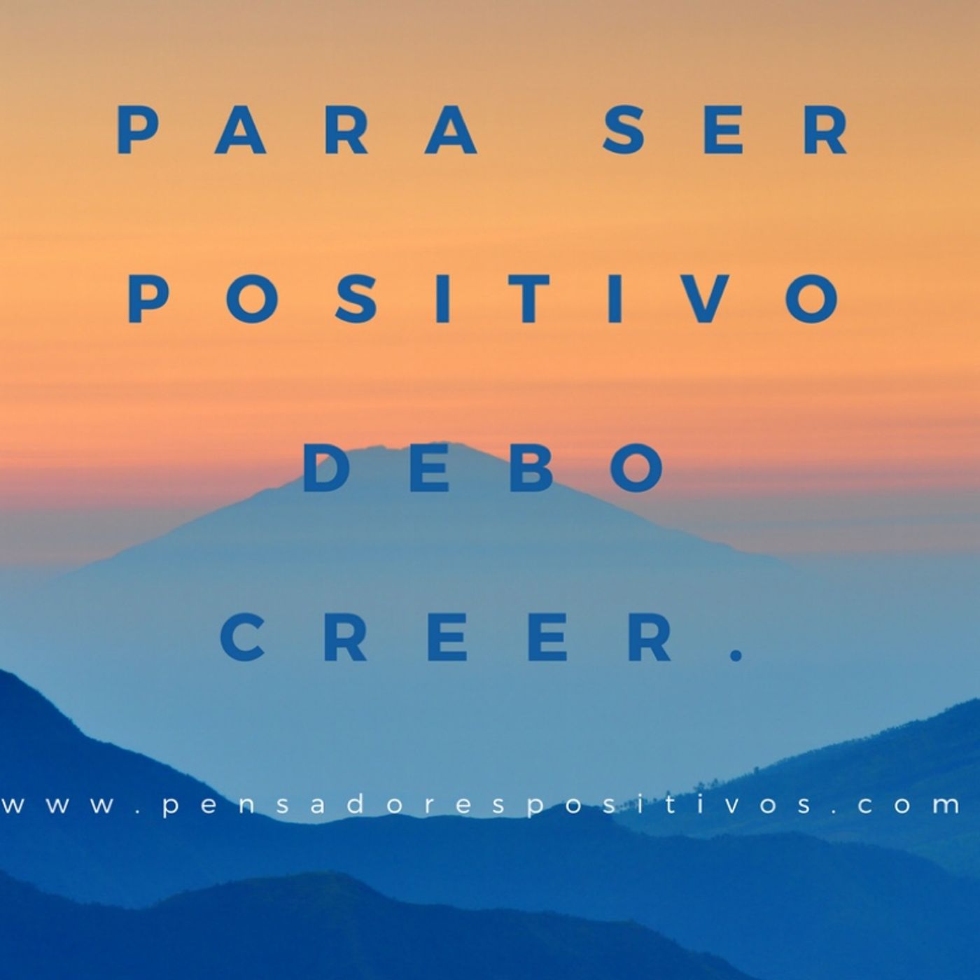 Pensamiento Positivo show