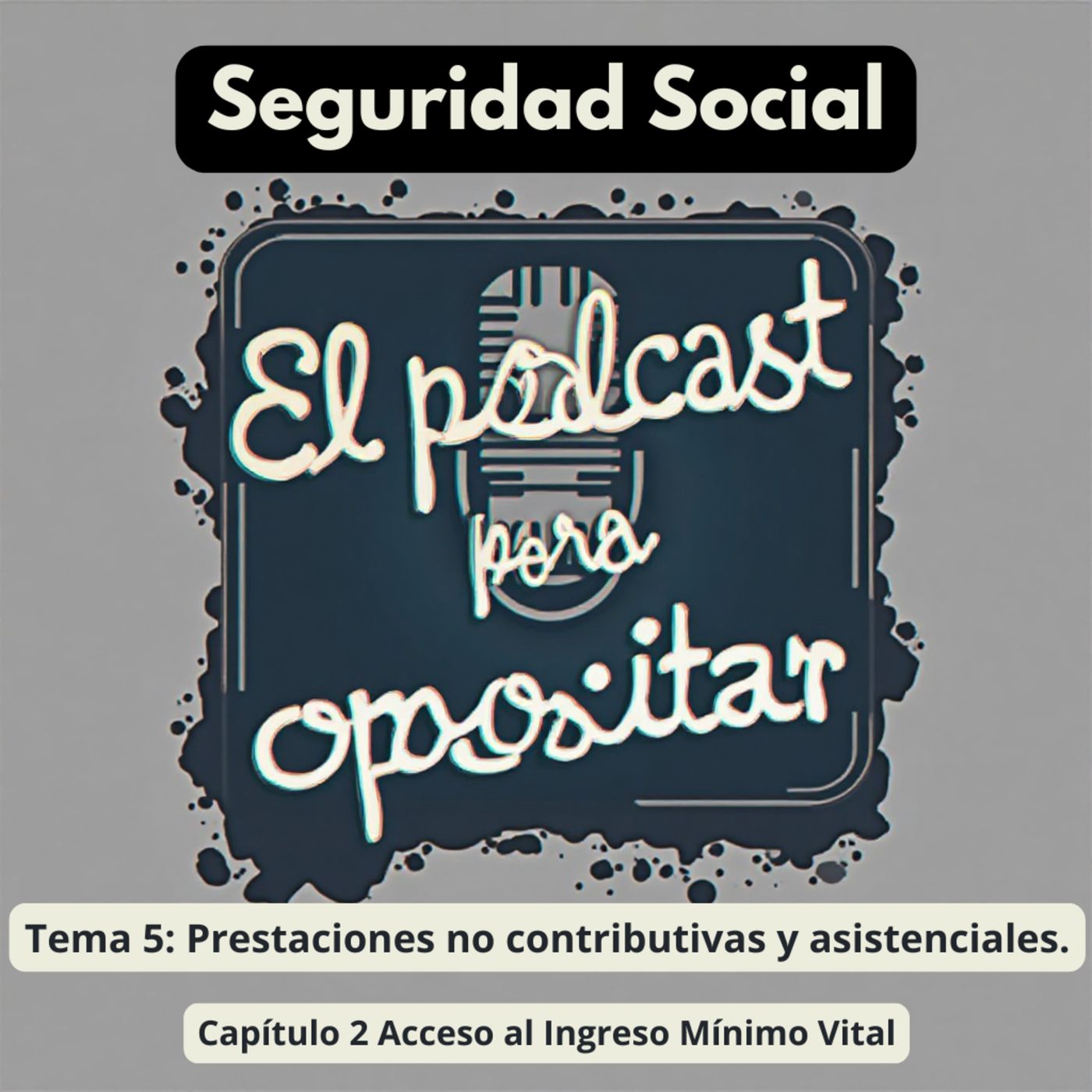 Oposiciones Seguridad Social. Tema 5: Prestaciones no contributivas y asistenciales. Capítulo 2: Acceso al Ingreso Mínimo Vital episode artwork
