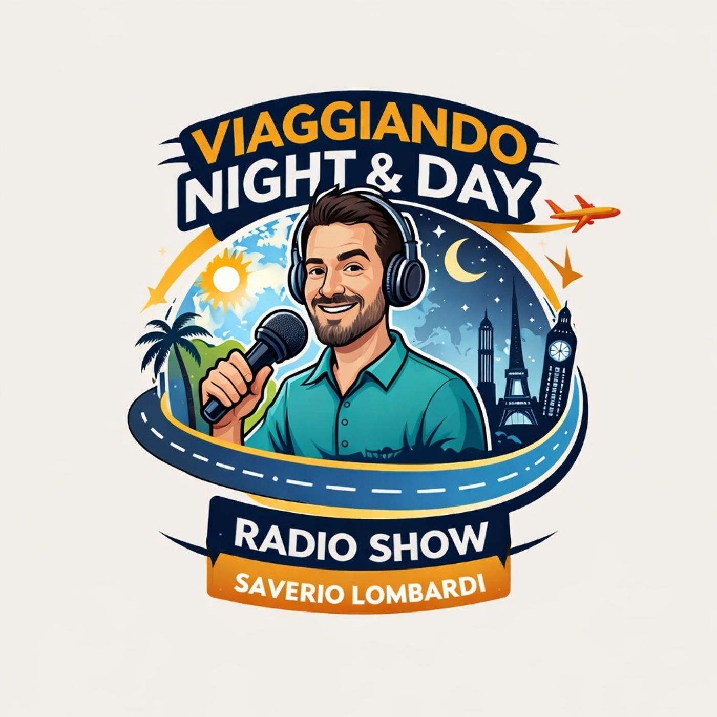 Viaggiando night  & day radio show cover art