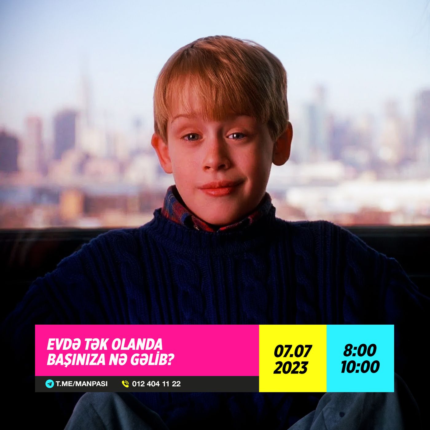 Evdə tək olanda başınıza nə gəlib? 07.07.2023