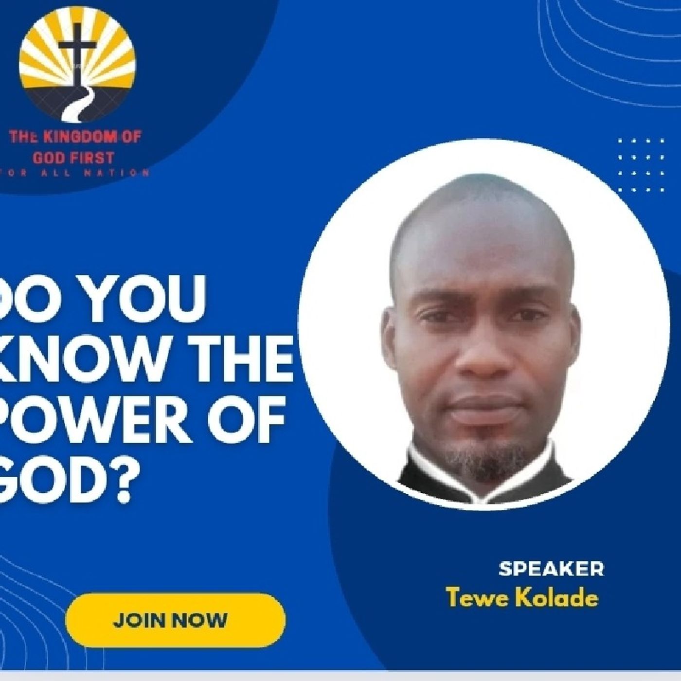DO YOU KNOW THE POWER OF GOD? episode artwork