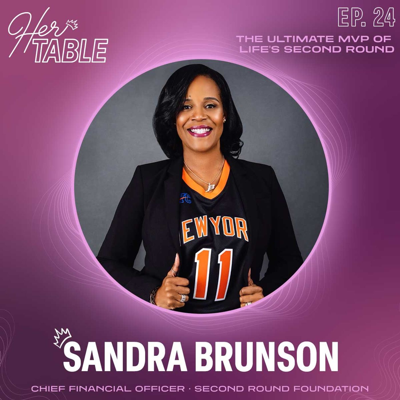 Sandra Brunson - The Ultimate MVP of Life's Second Round episode artwork