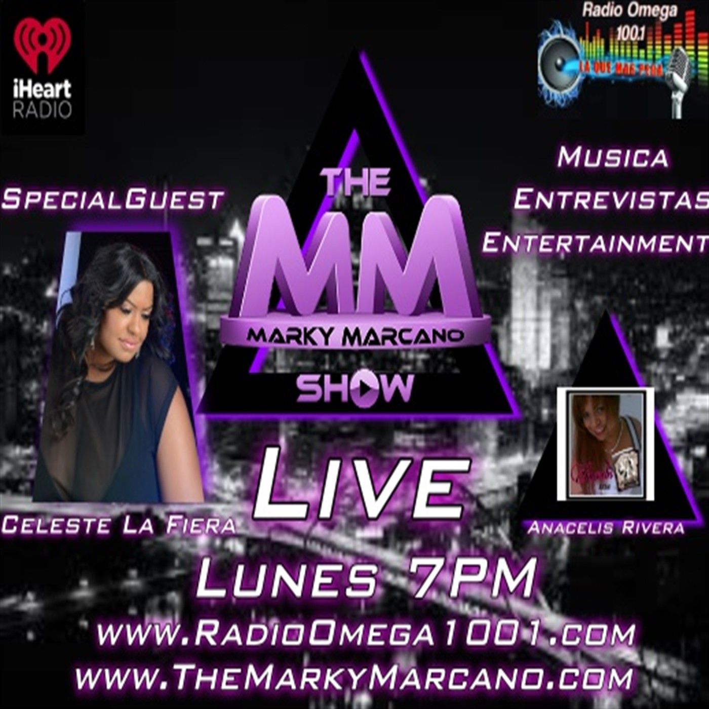 Tonight | La Cantante Celeste Polanco | Autora Anacelis Rivera |TheMarkyMarcanoShow episode artwork