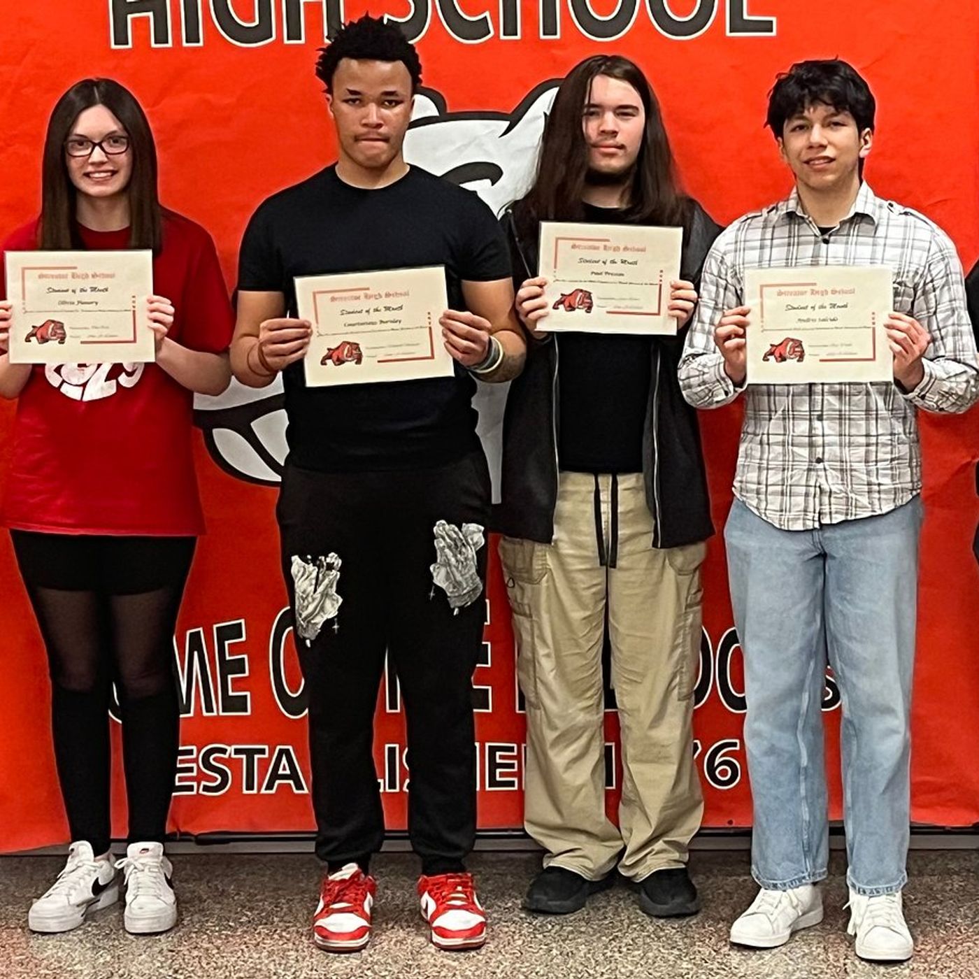 Streator Township High School names March students of the month episode artwork