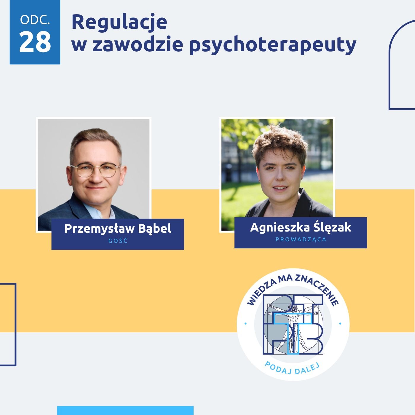 Regulacje w zawodzie psychoterapeuty. Gość: Przemysław Bąbel episode artwork