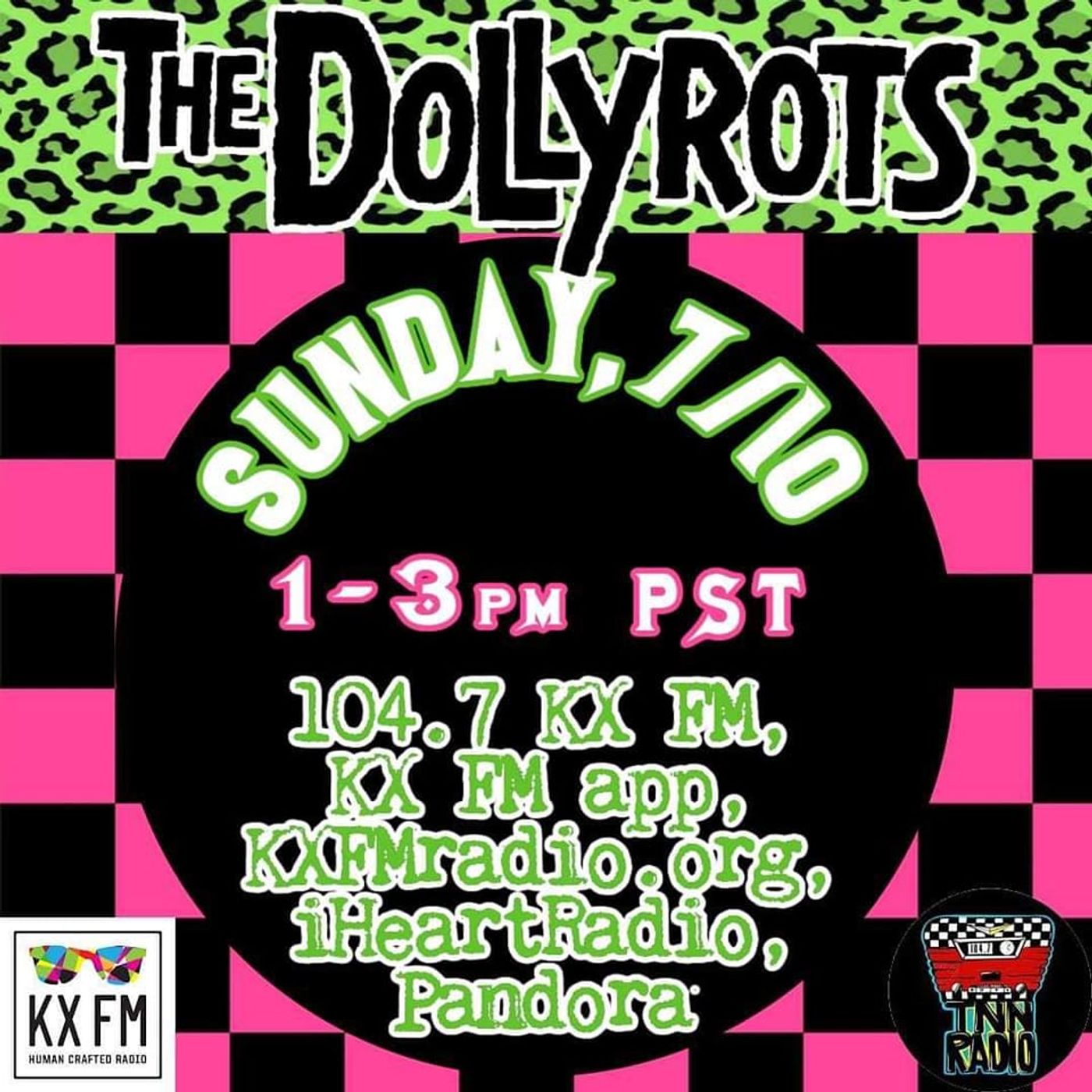 TNN RADIO | July 10, 2022 show with The Dollyrots episode artwork