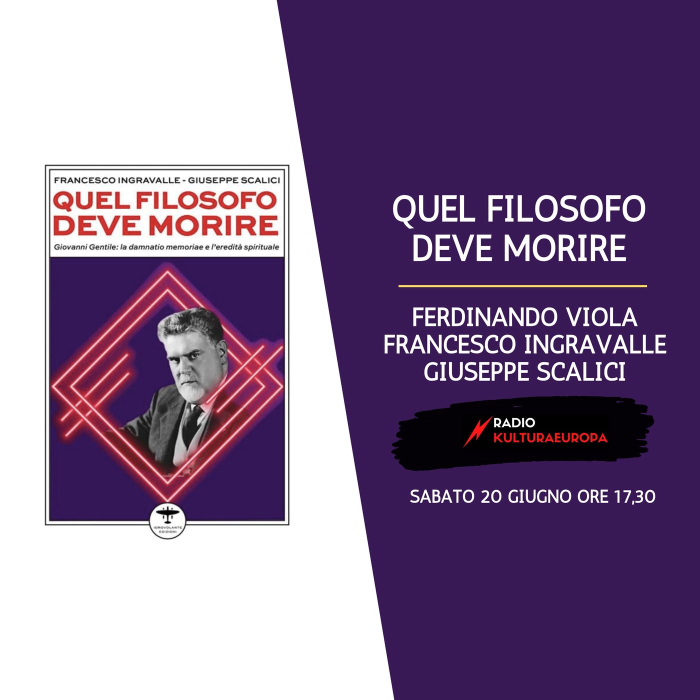 QUEL FILOSOFO DEVE MORIRE