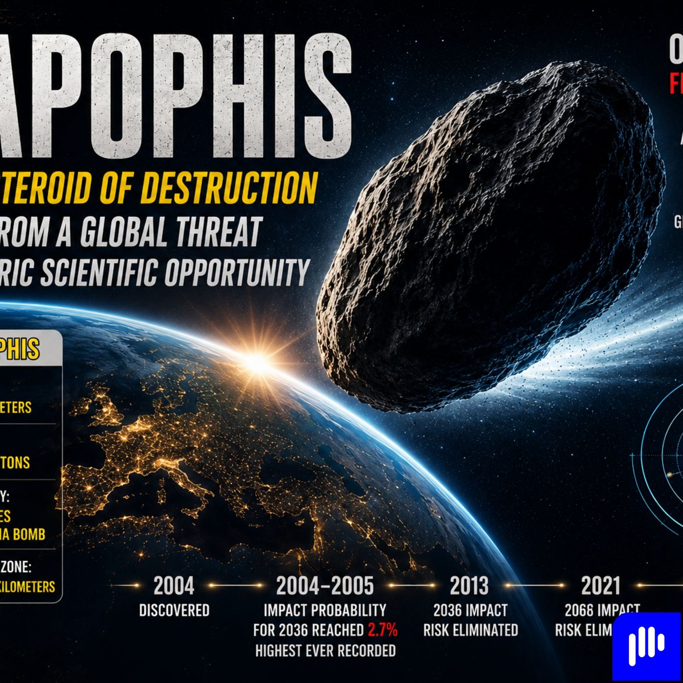Why Apophis Terrified Humanity Ahead of Its 2029 Encounter episode artwork