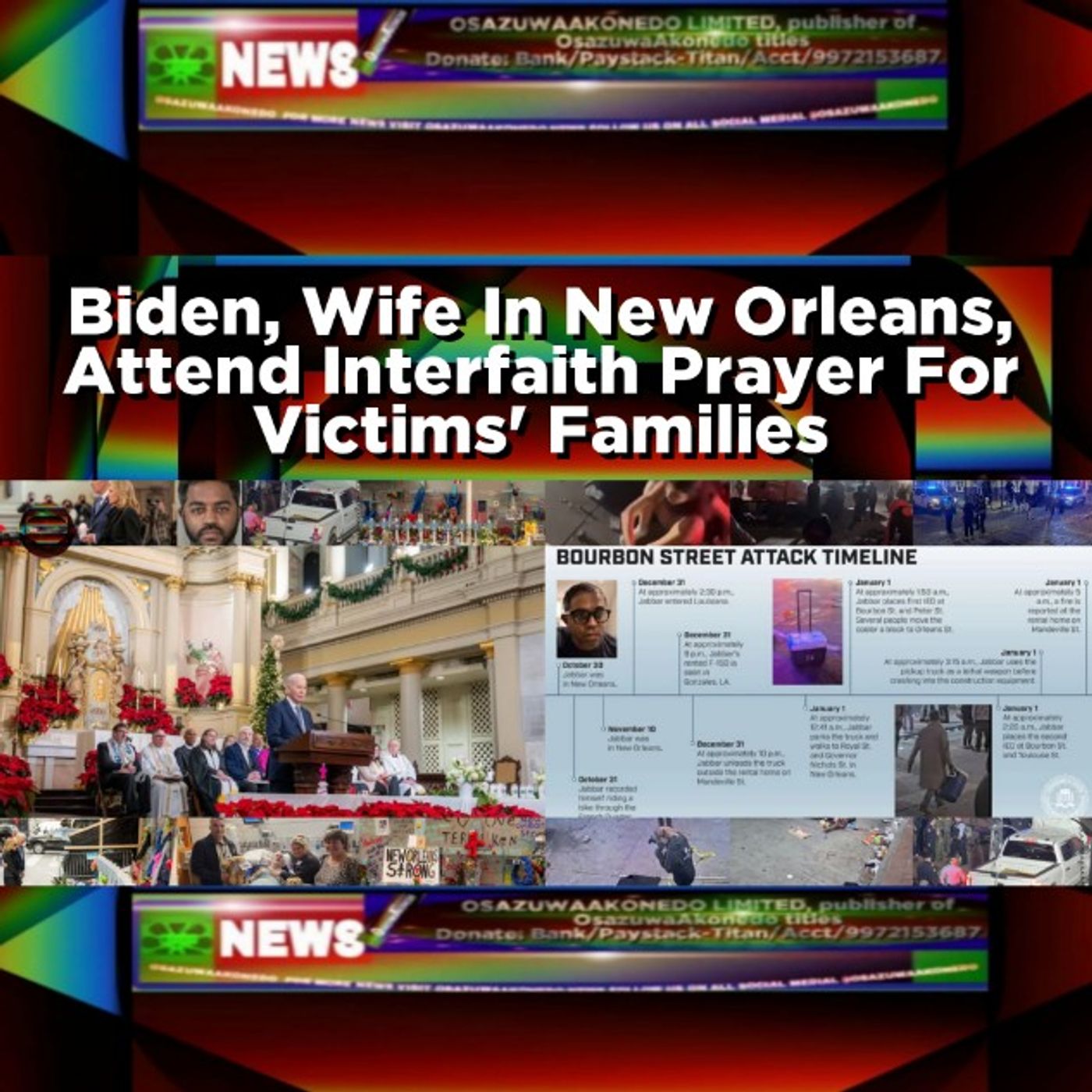 Biden, Wife In New Orleans, Attend Interfaith Prayer For Victims' Families episode artwork