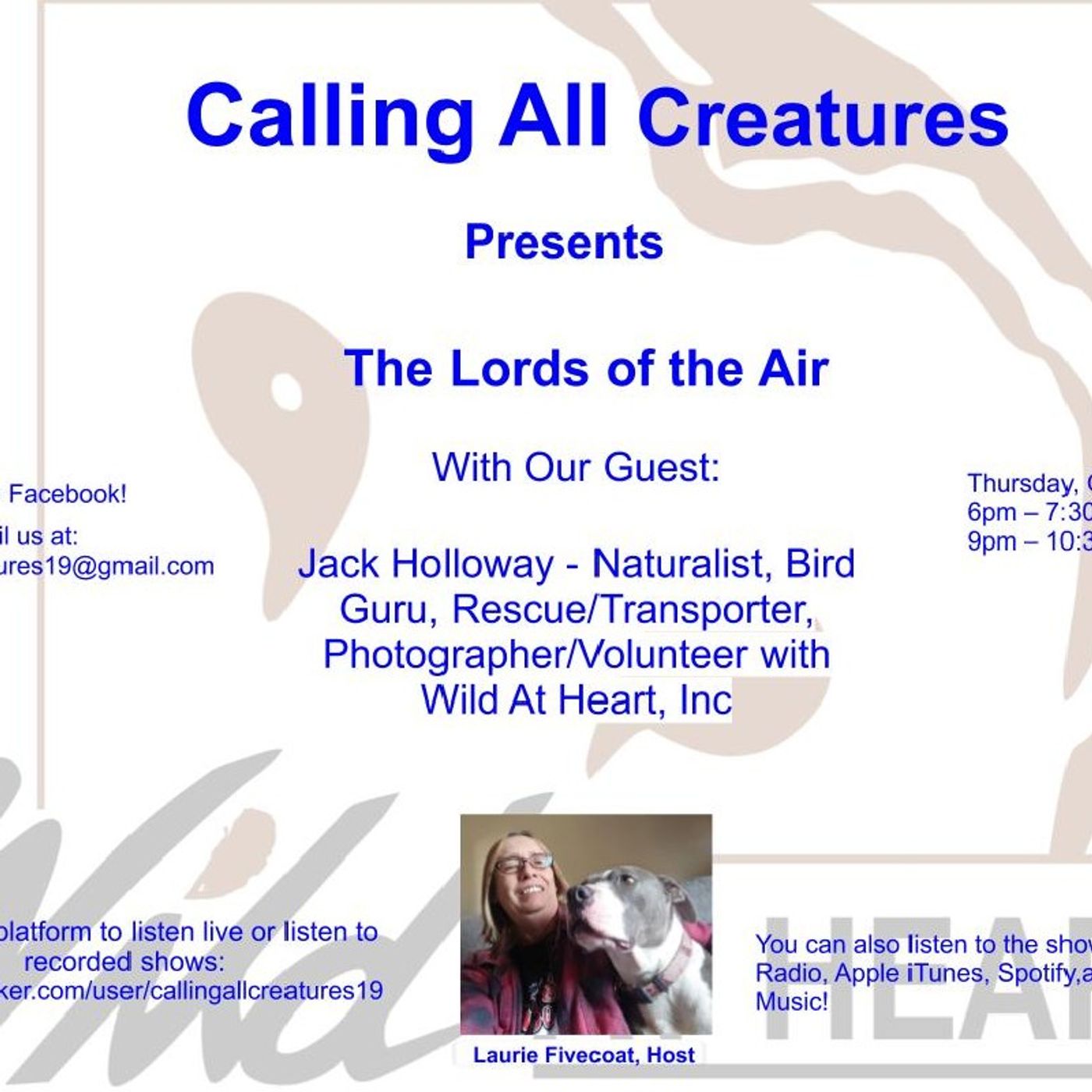 Calling All Creatures