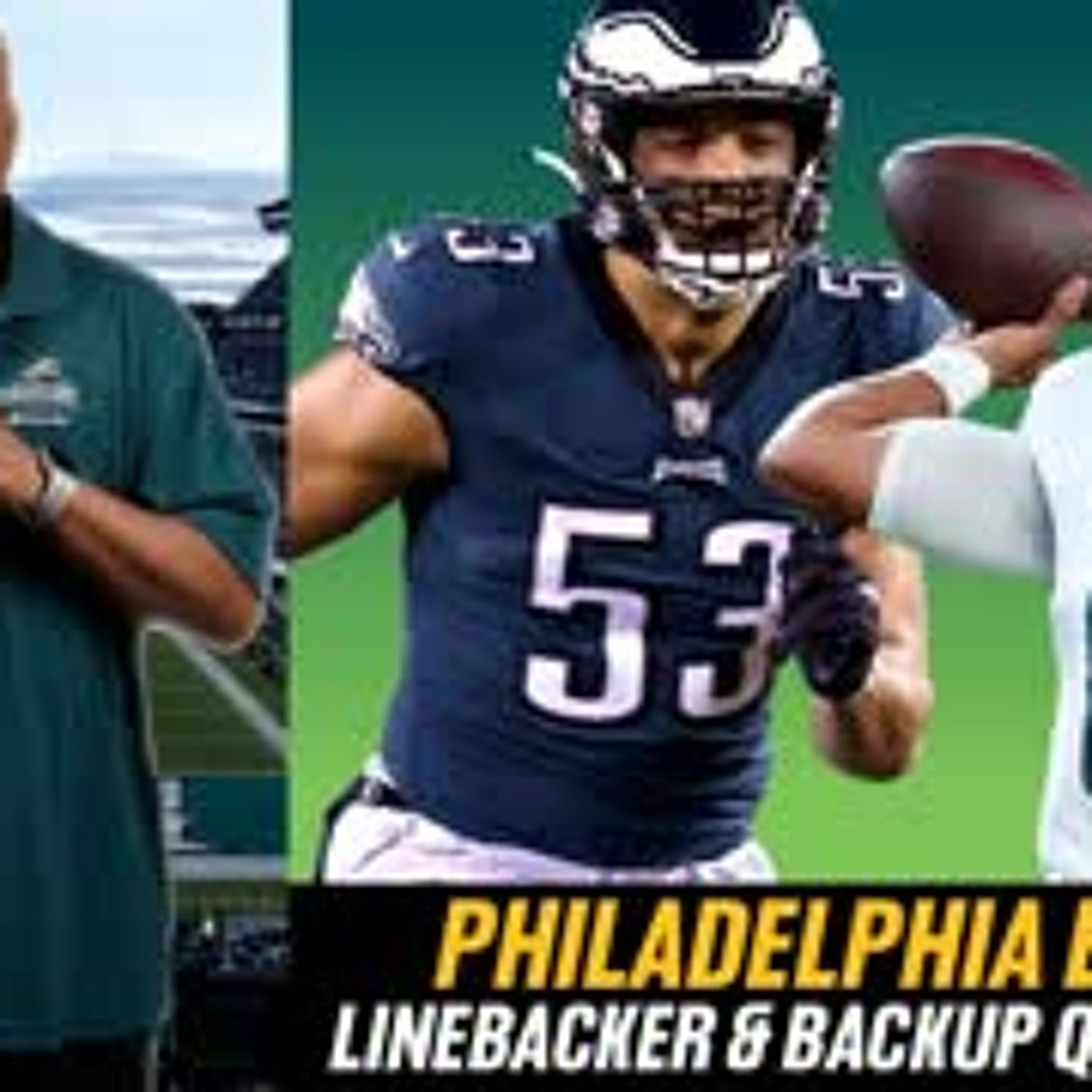 Philadelphia Eagles Linebackers and Backup QB Concerns | Pro Fan Talk | A2D Radio episode artwork