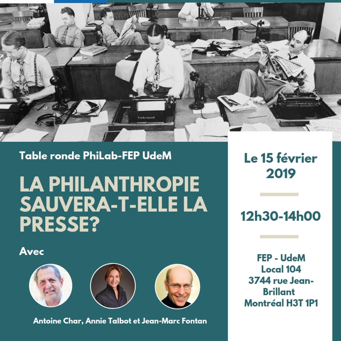 Philanthropie et Presse