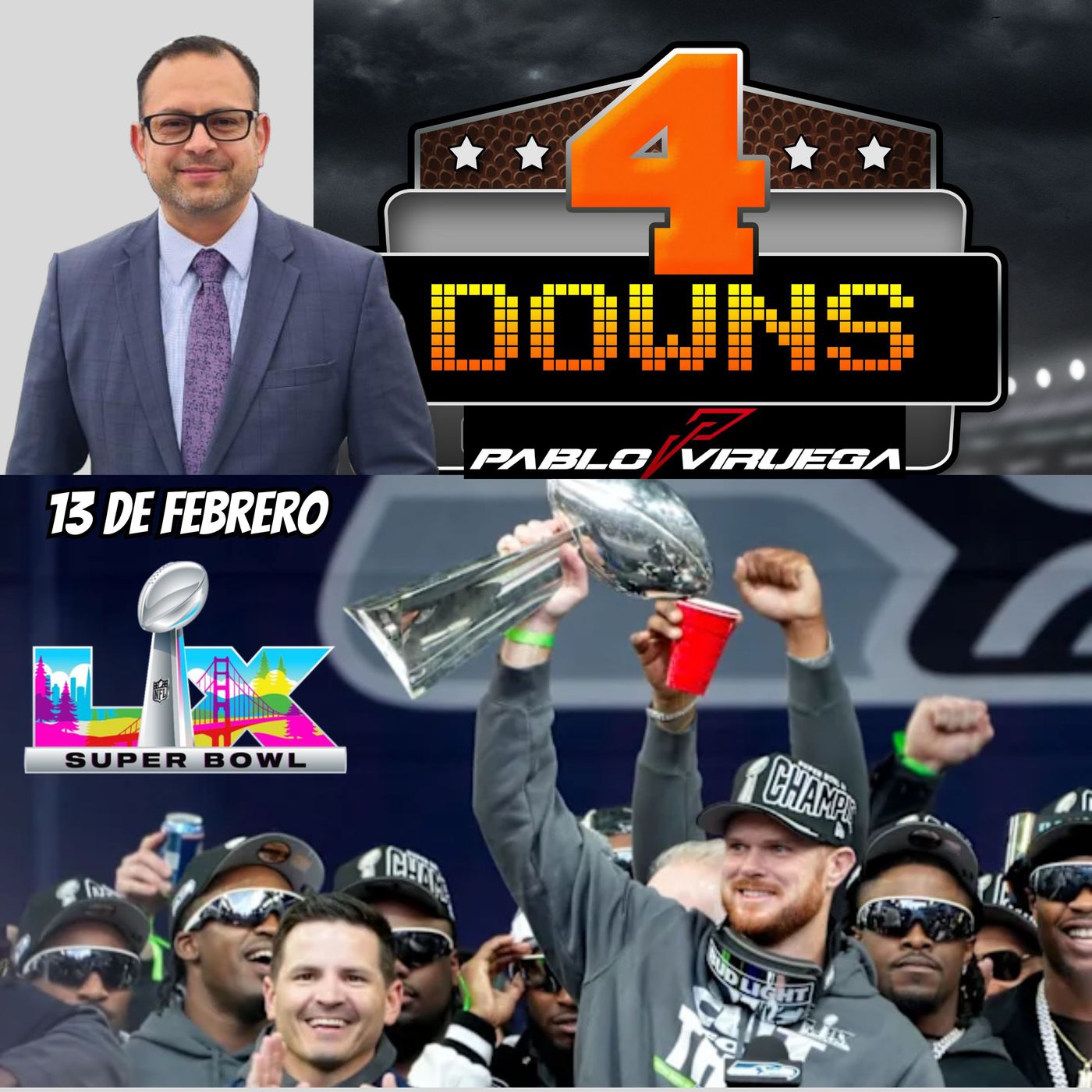 Portada de 4 Downs Con Viruega