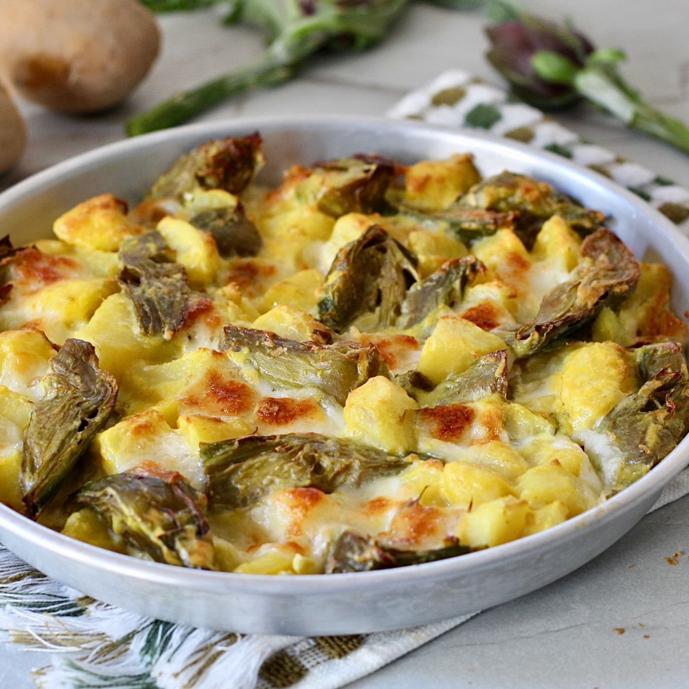 Sformato di Patate e carciofi, ricetta facile al forno o in friggitrice ad aria episode artwork