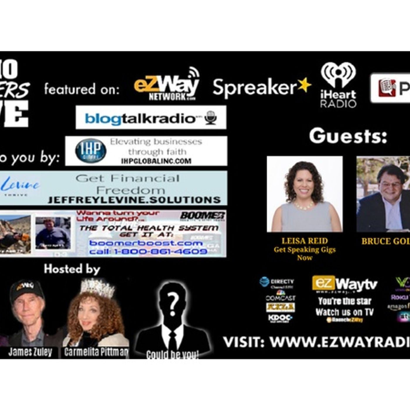 RBL 9/14/20 S:9; EP:6; FEAT:LEISA REID - GET SPEAKING GIGS NOW & BRUCE GOLD episode artwork